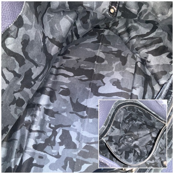 Jimmy Choo Sofia/M Tote Bag Smokey Blue - Picture 10 of 12